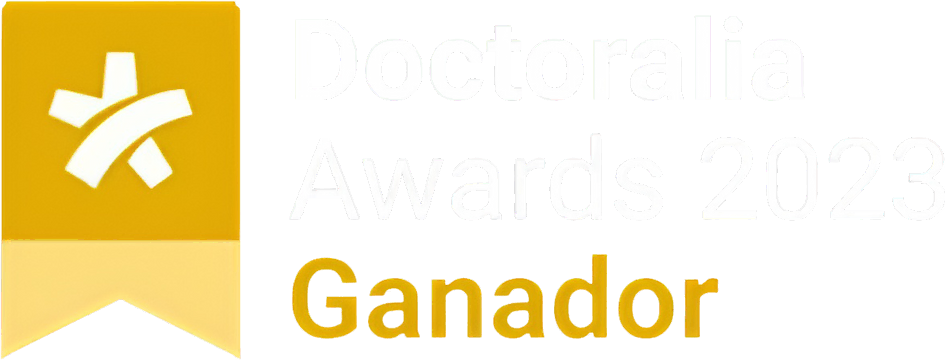 Logo para los Doctores Ganadores del Doctoralia Awards 2023